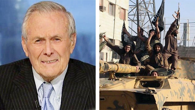 Donald Rumsfeld On Dealing With Threat Of Isis Fox News 5845
