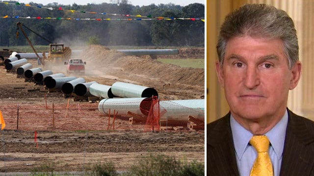Manchin: Pipeline will be built sooner or later