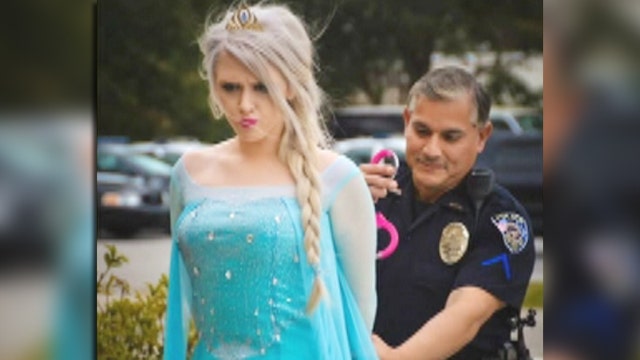 Fake 'Frozen' arrest tape