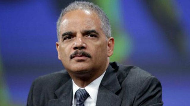 Holder snubbing Fox News Channel on his way out 