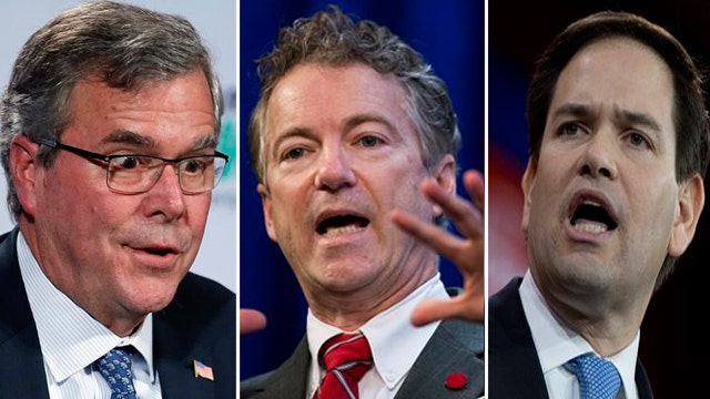 Marco Rubio, Rand Paul and Jeb Bush speak at CPAC