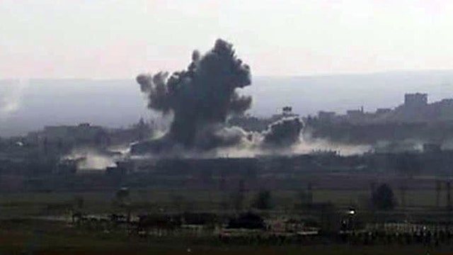 New round of airstrikes slams ISIS targets in Kobani