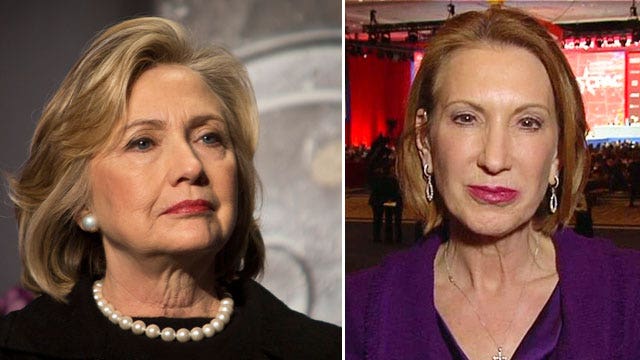 Carly Fiorina takes on Hillary Clinton at CPAC