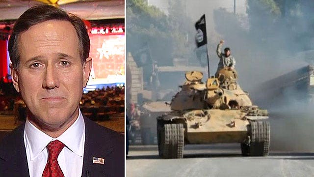 Rick Santorum slams US approach to defeating ISIS