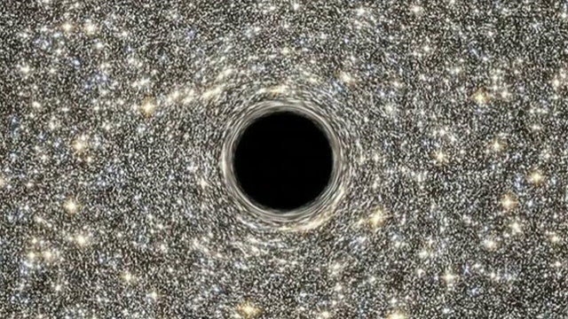 Supermassive black hole discovered in space