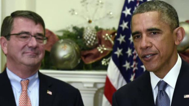 Defense secretary disagrees with Obama's plan to defeat ISIS
