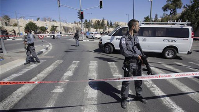 Palestinian attacker rams car into a crowd in Jerusalem 