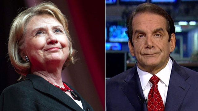 Krauthammer on Hillary's 'classic Clintonian distraction'