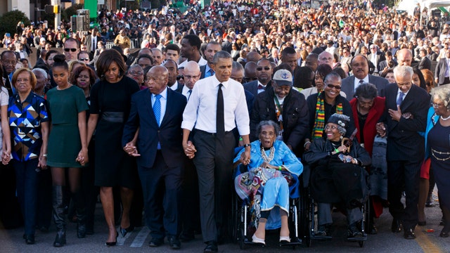 George W., Laura Bush missing from NYT Selma picture