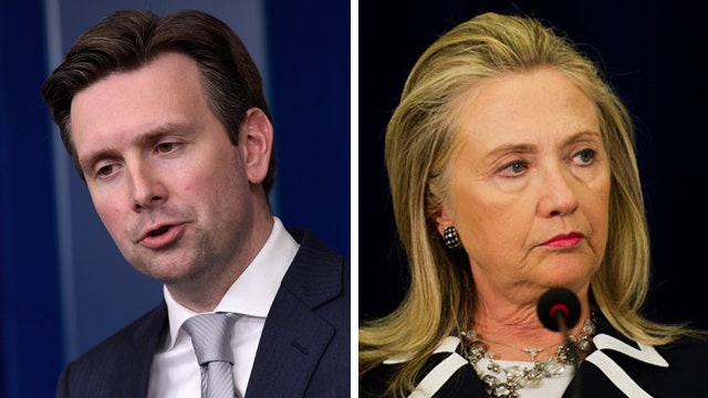 WH shifts responsibility for Clinton emails to State Dept.