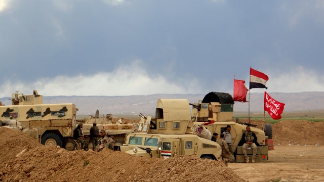 Iraqi forces making progress in the battle for Tikrit