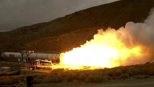 NASA test fires its most-powerful booster rocket