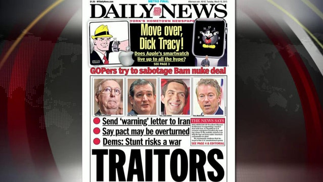 Tabloid to GOP: 'Traitors'