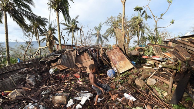 Deadly cyclone carves path of destruction across Vanuatu