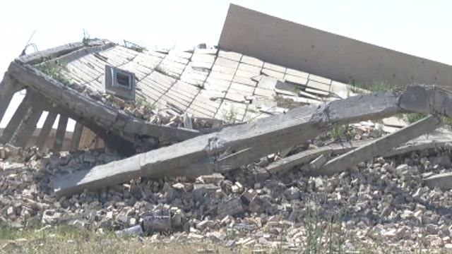 Saddam Hussein's tomb reduced to rubble