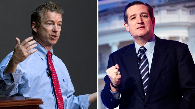 Senators Cruz, Paul fighting for same GOP primary voters?