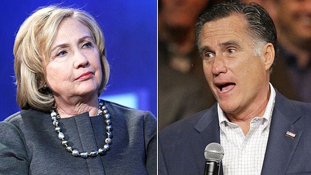 Romney thinks Clinton controversies will take their toll