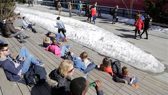 Snowstorm targets Northeast on the first day of spring