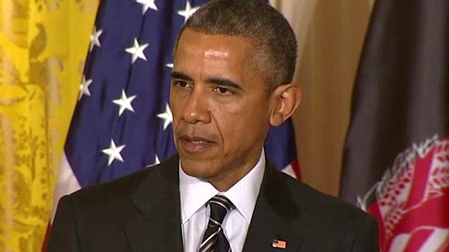 Obama announces slowdown of troop drawdown from Afghanistan