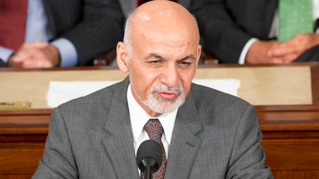 Afghan President Ghani addresses joint meeting of Congress