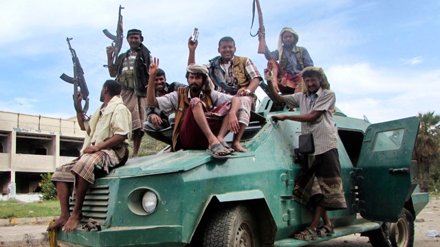 Yemen's president flees country as rebels advance