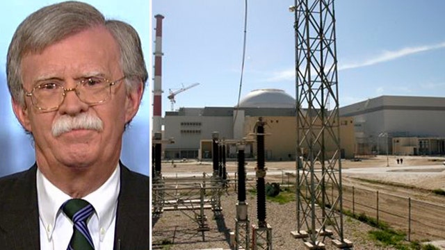 Bolton: To stop Iran, bomb Iran