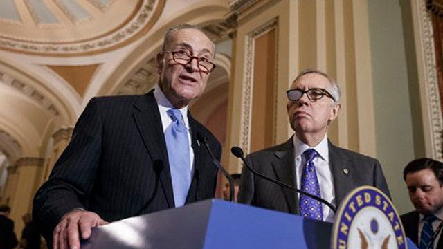 Sen. Reid endorsing Sen. Schumer for Democratic leader