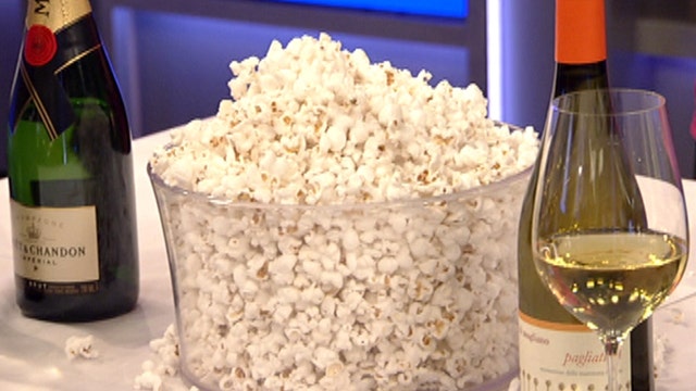 Wine pairings with your favorite movie snacks