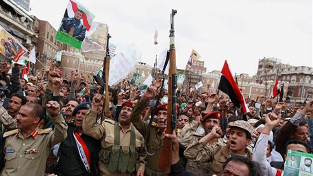 Arab leaders agree on forming military force in Yemen crisis