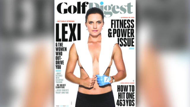 LPGA star's topless mag cover: Too sexy or no big deal?