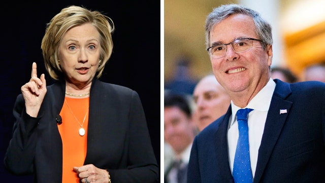 Polls show Jeb Bush, Hillary Clinton tied in 2016 matchup