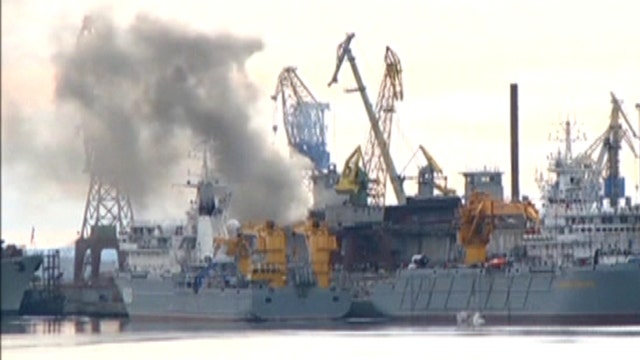 Fire aboard Russian nuclear submarine