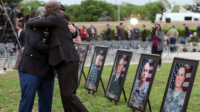 Fort Hood ceremony a purely symbolic gesture?