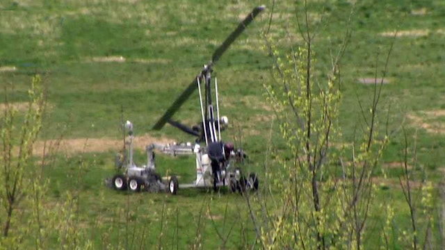 Police detain pilot who landed gyrocopter on US Capitol lawn