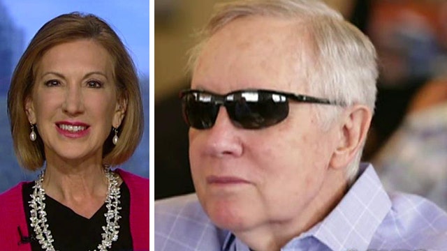 Fiorina reacts to Reid calling GOP candidates 'losers'