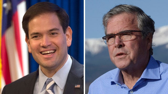 Florida showdown: Bush vs. Rubio