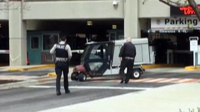 Driverless golf cart runs rampant