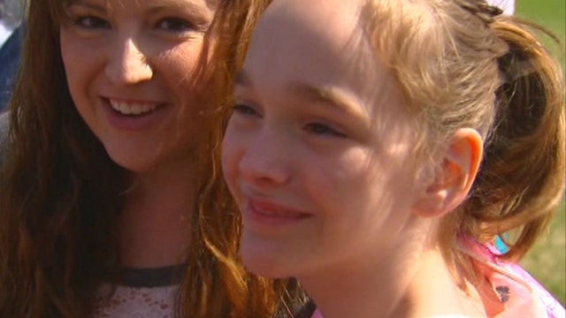 Hundreds help girl with rare condition celebrate birthday