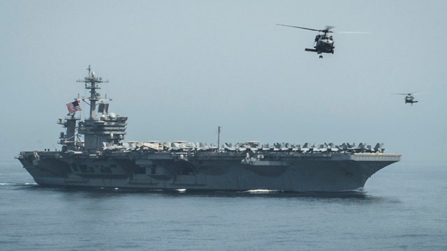 US warship heads to the waters off Yemen