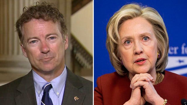 Rand Paul sounds off on Hillary Clinton's 'baggage'