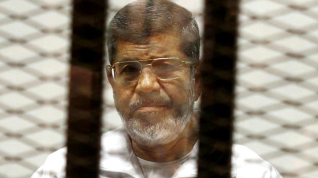 Presiden Mesir terguling Morsi dijatuhi hukuman 20 tahun penjara sehubungan dengan kematian pengunjuk rasa