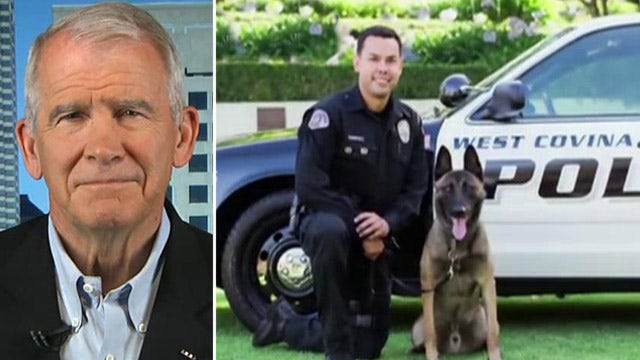 Col. Oliver North talks hosting 'Saving Private K-9'