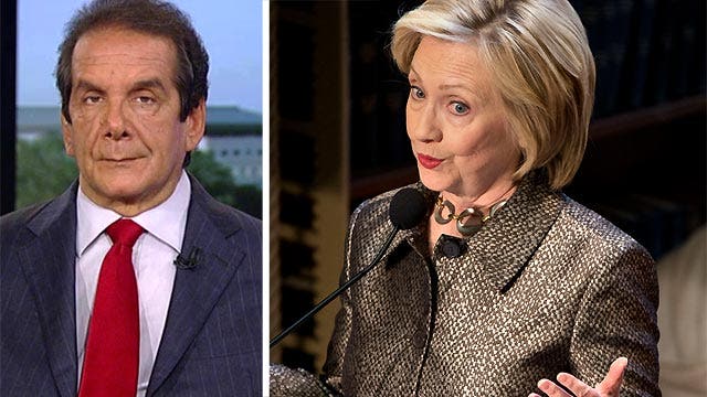 VIDEO: Krauthammer: Clinton self-inflicted wounds