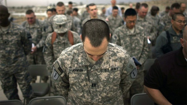 Movement against religion in the military?