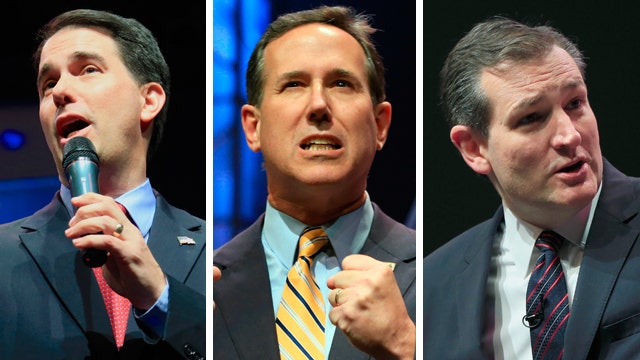 Did GOP hopefuls toe the line on social issues in Iowa?