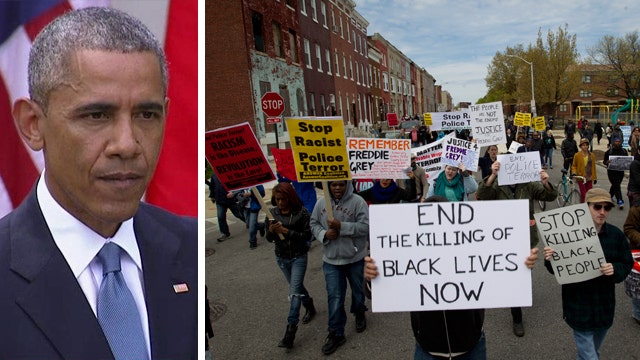 Obama: Violence in Baltimore is 'counterproductive'