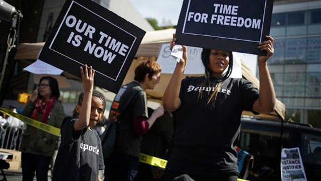 NYC protesters calling to 'disarm' the police