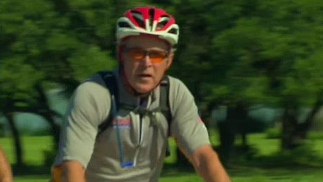 President George W. Bush's 2015 W100k bike ride