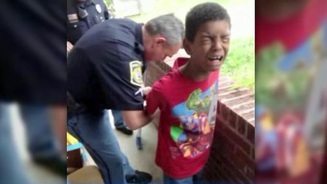 Mom under fire for having 10-year-old 'arrested' 