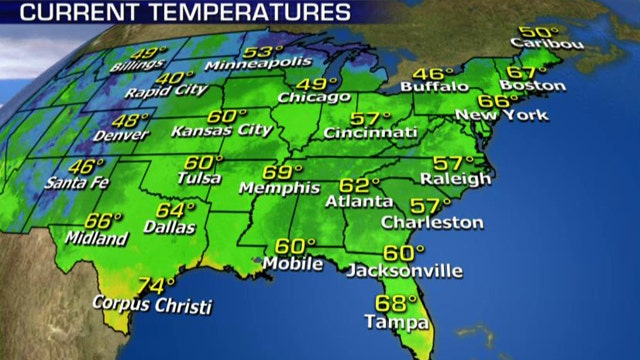 National forecast for Tuesday, May 5